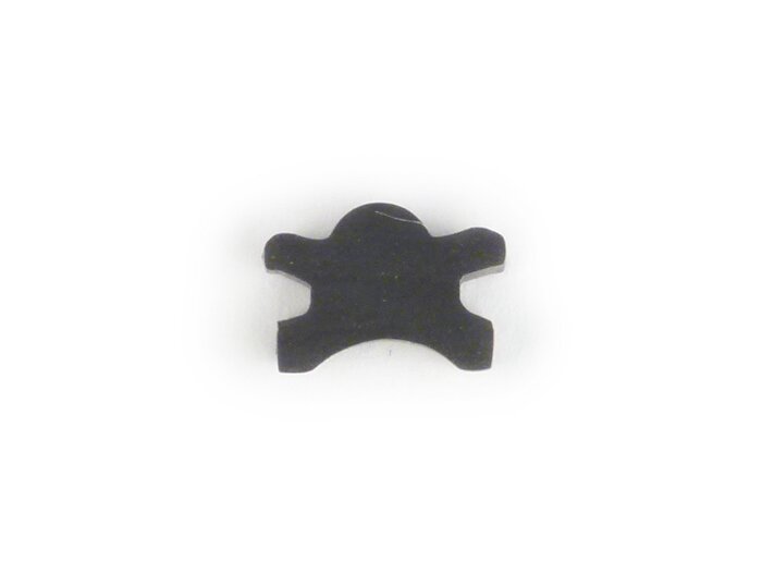 Floor board rubber -OEM QUALITY, w=10mm for double-C-shape stripe- Vespa 125 VNA1T-2T, VNB1T-2T - 4200mm