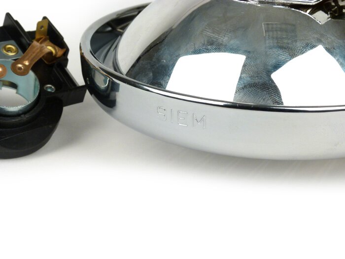 Koplampset -SIEM Ø=105/115mm (glas/buiten)- Vespa VNA1T tot VNA2T, VNB1T tot VNB2T