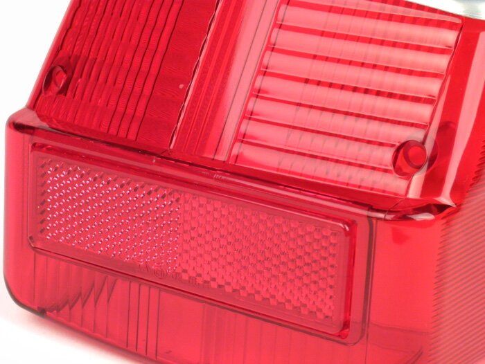 Lensa lampu belakang -BGM ASLI- Vespa Rally180 (VSD1T), Rally200 (VSE1T), GTR125 (VNL2T), TS125 (VNL3T), V50 Special (Jerman), 50 SR, PV125 (Jerman)
