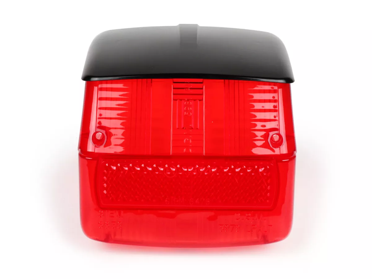Tail light lens -SIEM- Vespa Rally180 (VSD1T), Rally200 (VSE1T), GTR125 (VNL2T), TS125 (VNL3T), V50 Spezial (German models), 50 SR, PV125 (German models)