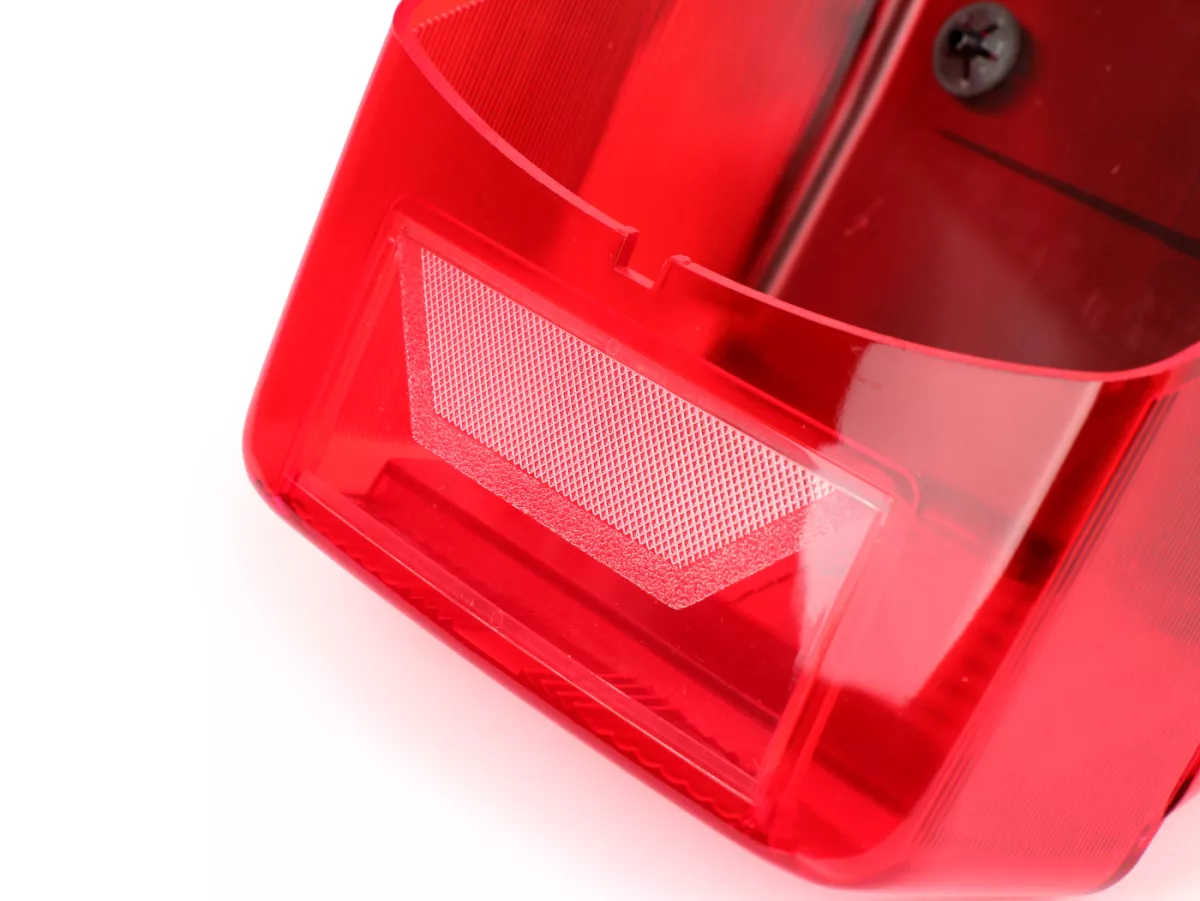 Tail light lens -SIEM- Vespa Rally180 (VSD1T), Rally200 (VSE1T), GTR125 (VNL2T), TS125 (VNL3T), V50 Spezial (German models), 50 SR, PV125 (German models)