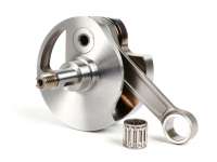 Albero motore -POLINI Racing (cursore rotante) corsa 57mm- Vespa PX125, PX150, Cosa 125