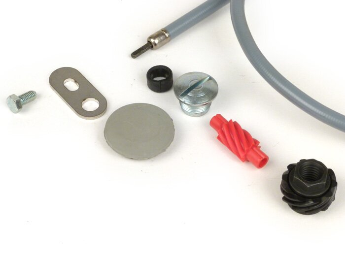 Snelheidsmeter aandrijving revisie set -OEM KWALITEIT- Vespa V50, 50N, PV