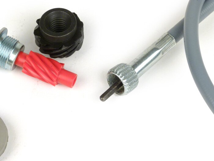 Snelheidsmeter aandrijving revisie set -OEM KWALITEIT- Vespa V50, 50N, PV