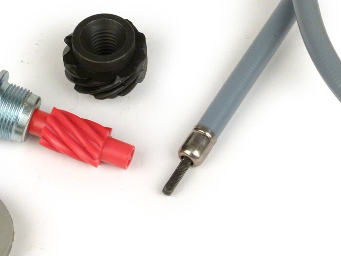 Snelheidsmeter aandrijving revisie set -OEM KWALITEIT- Vespa V50, 50N, PV