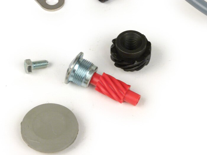 Snelheidsmeter aandrijving revisie set -OEM KWALITEIT- Vespa V50, 50N, PV