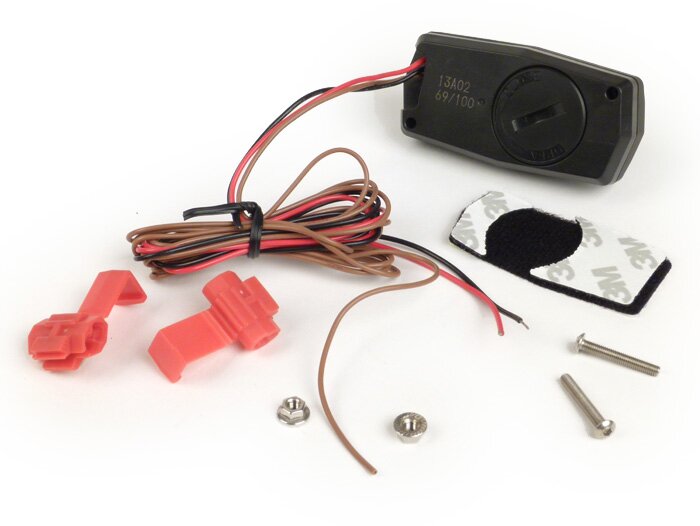 Tachometer & hour meter -KOSO Mini Style- universal (69.8mmx34.4mmx17.2mm)