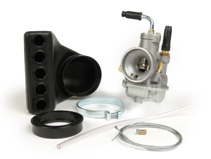 Carburator -POLINI- CP 19mm - Vespa PV125, ET3, PK S, PK XL - fits original intake manifold 19/19 -CS=Ø23/30mm