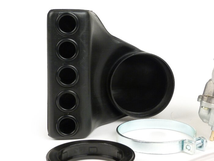 Carburator -POLINI- CP 19mm - Vespa PV125, ET3, PK S, PK XL - fits original intake manifold 19/19 -CS=Ø23/30mm
