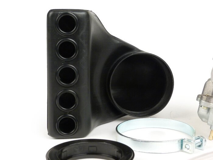 Carburator -POLINI- CP 21mm - Vespa PV125, ET3, PK S, PK XL - fits original intake manifold 19/19 -CS=Ø23/30mm