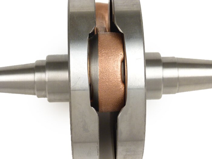 Vilebrequin -TAMENI-  Vespa GS150 / GS3 (conversion au roulement de bielle Ø15mm), Motovespa 150 S, 150 Sprint, 150 GS