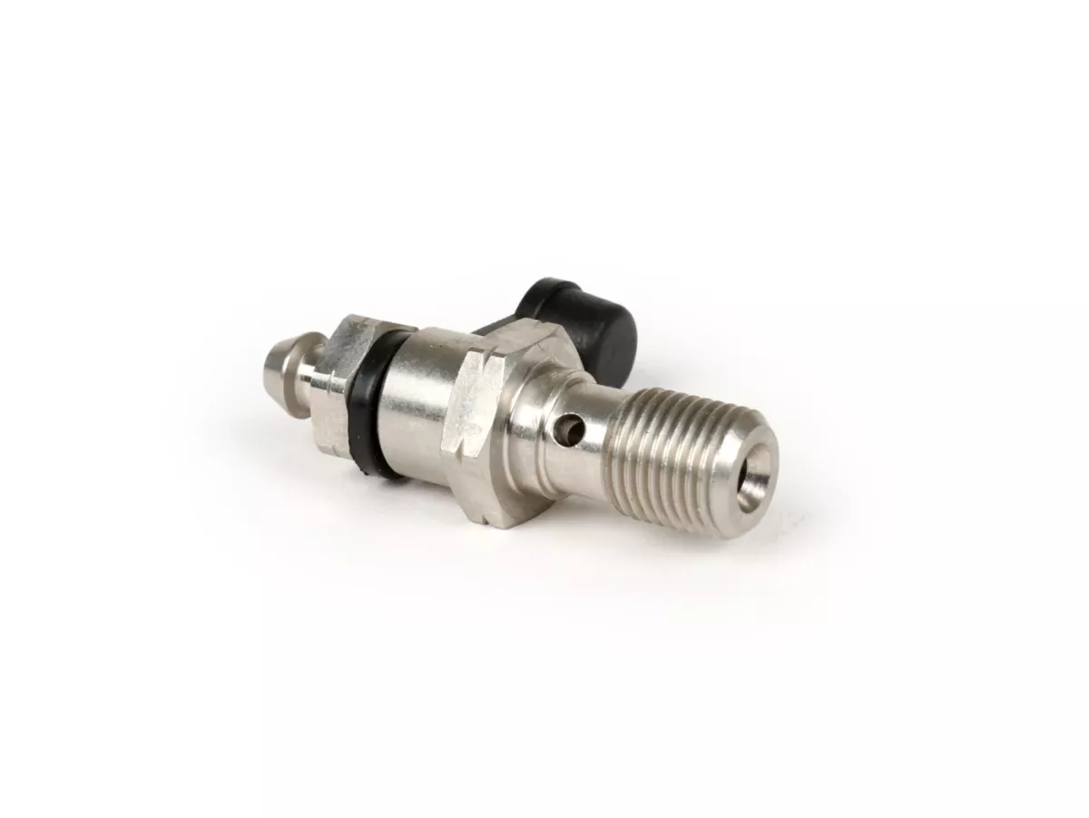 Tornillo banjo con boquilla de purga -SPIEGLER M10 x 1 acero inoxidable- para pinza de freno Stage6, bgm Pro