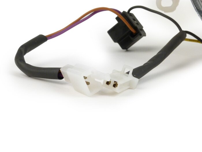 Headlight -FIEM Ø=146mm- LML Star (can be used on Vespa PX EFL) - H4, clear glass, right hand traffic