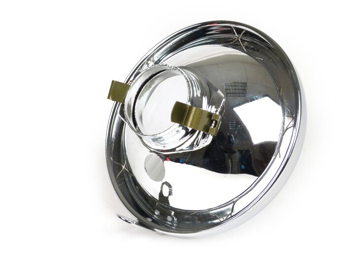 Strålkastare -SIEM Ø=105/115mm (glas/utsida) - Vespa VNA1T till VNA2T, VNB1T till VNB2T