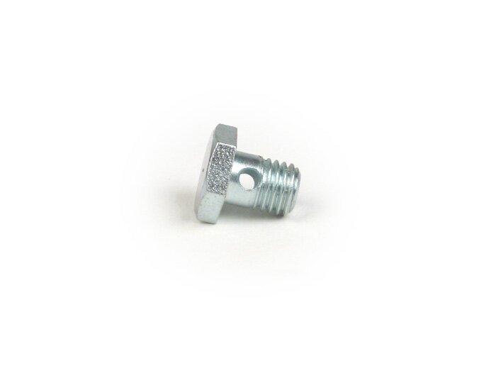 Klämskruv främre bromsvajer -PIAGGIO- Vespa V50, V90, SS50, SS90, PV125, ET3, VNA, VNB, VBA, VBB, Super, GL150 (VLA1T), GT125 (VNL2T), GTR125 (VNL2T), TS125 (VNL3T), Sprint150 (VLB1T), Rally180 (VSD1T), Rally200 (VSE1T), PX (upp till 1983)