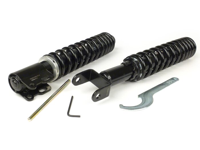 Set ammortizzatori -YSS Pro-X, con TÜV/ABE- Vespa PX80, PX125, PX150, PX200, T5 125cc