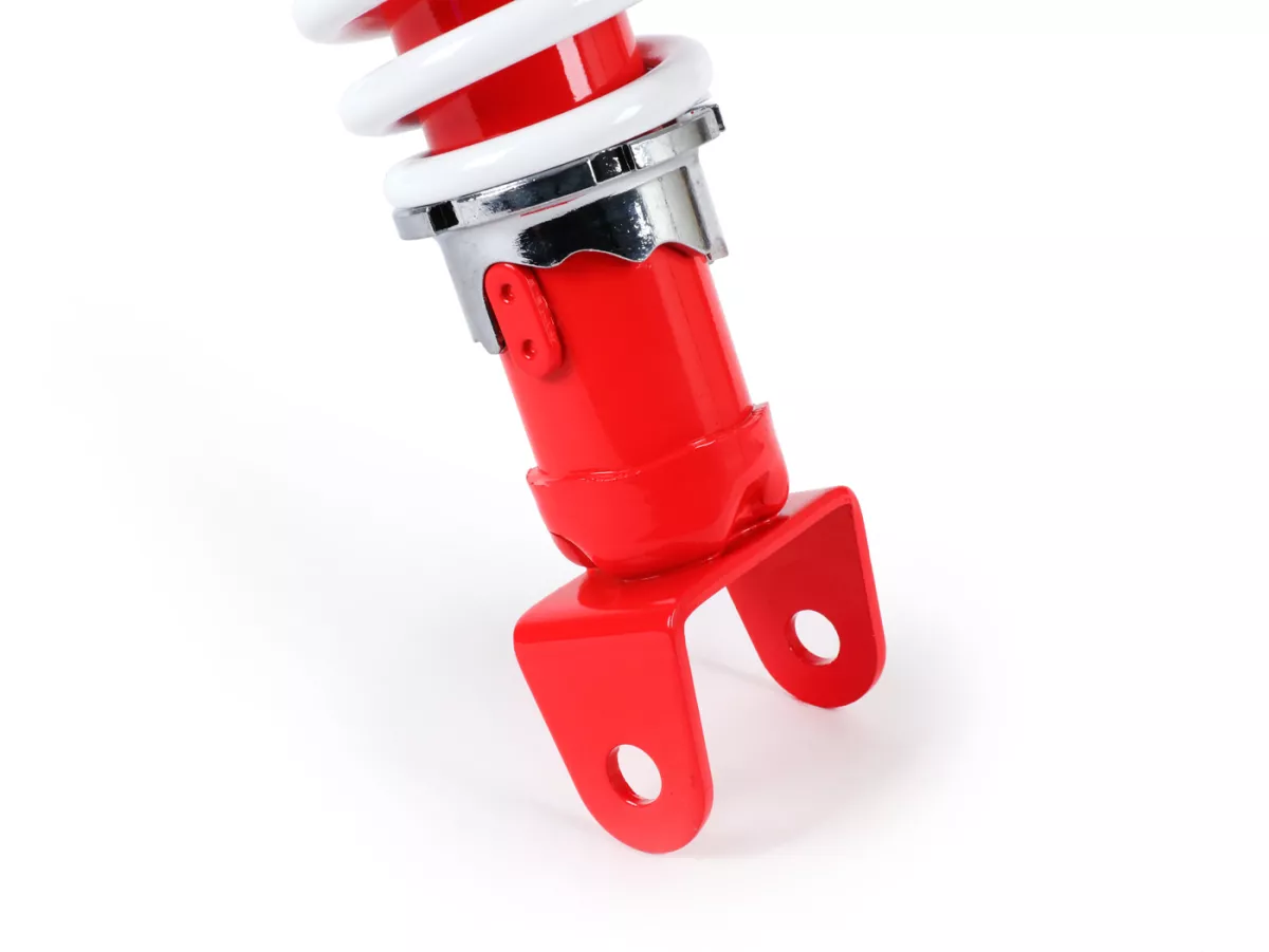Shock absorber set -VESPA adjustable- Vespa V50, PV125, ET3 - red