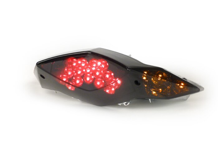Fanale posteriore -STR8 Black Line LED con funzione di indicatore di direzione - Peugeot Speedfight 3
