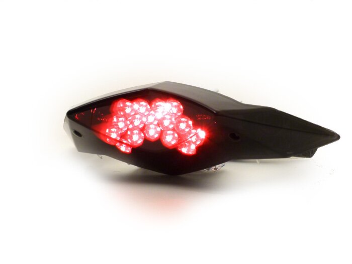 Fanale posteriore -STR8 Black Line LED con funzione di indicatore di direzione - Peugeot Speedfight 3