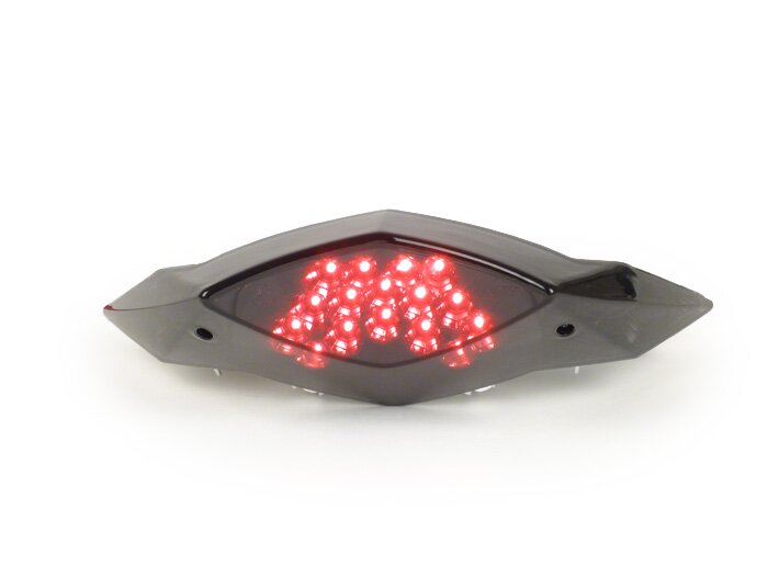 Fanale posteriore -STR8 Black Line LED con funzione di indicatore di direzione - Peugeot Speedfight 3