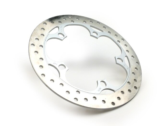 Cakram rem -PIAGGIO Ø = 280x142x4,9mm belakang Aprilia SRV 850, belakang Gilera GP 800 - Perak