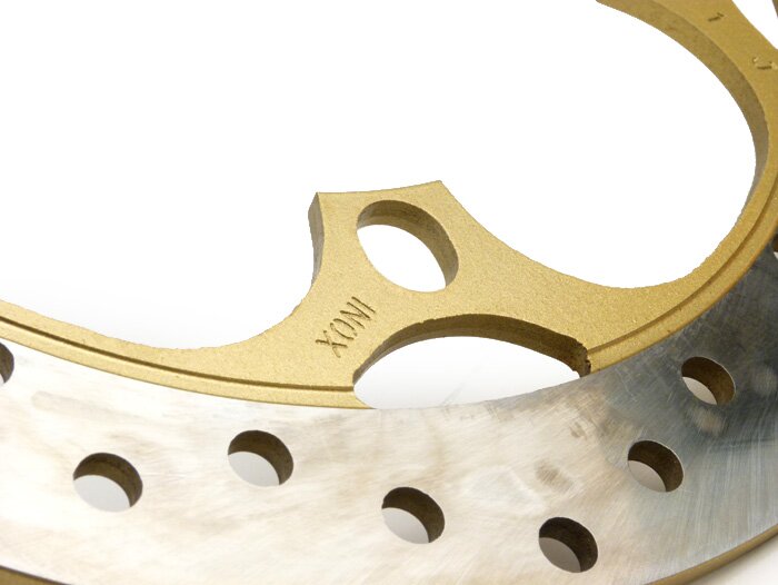 Remschijf -PIAGGIO Ø=280x142x4,9mm Aprilia SRV 850 achter, Gilera GP 800 achter - goud