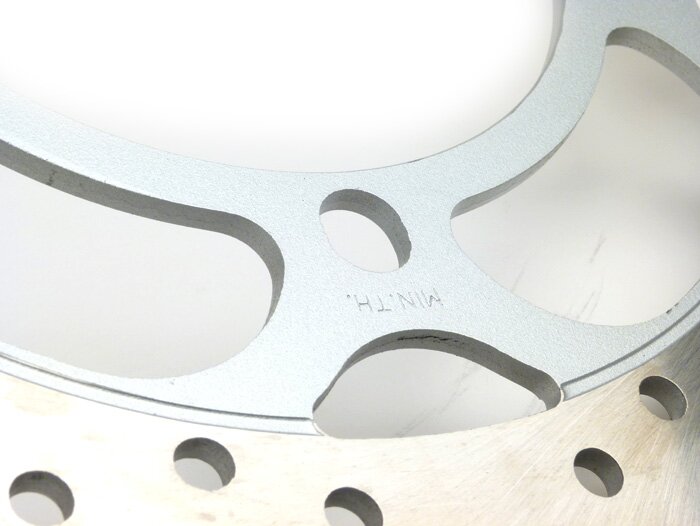 Remschijf -PIAGGIO Ø=300x145x4.9mm Aprilia SRV 850 links/rechts voor, Gilera GP 800 links/rechts voor - Zilver