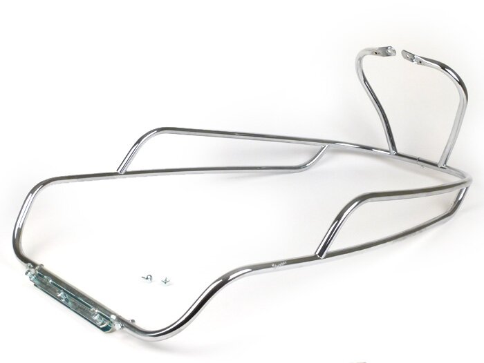 Crash bar rear -PIAGGIO- Vespa LX50, LX125, LX150, Vespa LXV50, LXV125, LXV150 - Chrome