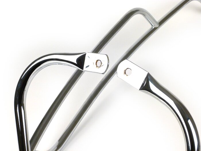 Crash bar rear -PIAGGIO- Vespa LX50, LX125, LX150, Vespa LXV50, LXV125, LXV150 - Chrome