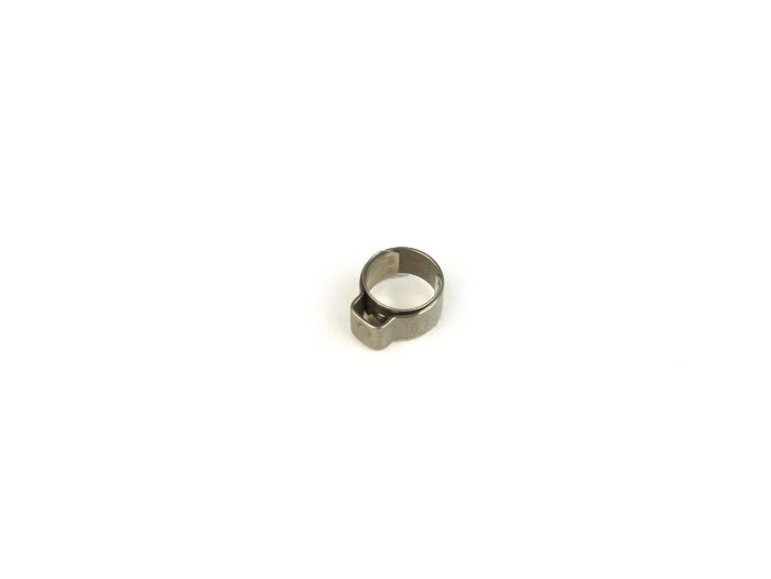 Abrazadera de manguera - Abrazadera de oreja Eino- Ancho de banda 6,4mm - Ø=7,0-8,2mm