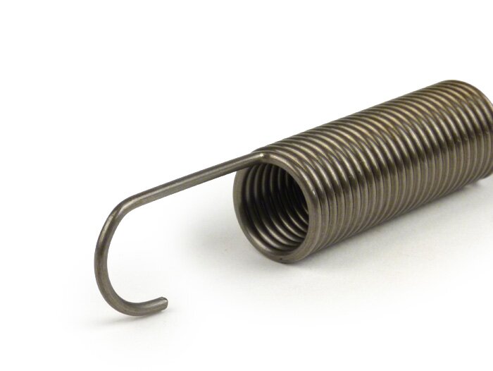 Center stand return spring -OEM QUALITY, Ø=17mm, L=112mm- Vespa PX80, PX125, PX150, PX200, T5 125ccm