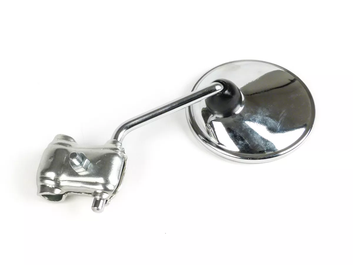 Spegel -VICMA benskyddsklämma spegel- krom, vänster, universal - Ø= 80mm
