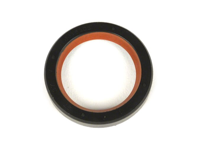 Oil seal 27x37x7mm -MALOSSI PTFE/FKM- (used for rear hub Vespa V50, V90, SS50, SS90, PV125, ET3, PK S, PK XL, PK XL2, ETS, GT125, GTR125, Sprint, TS, GL150, VBA, VBB, VNA, VNB, Rally180