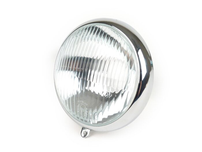 Koplamp -SIEM, Ø=105/115mm (glas/buiten)- Vespa Wideframe VM1, VM2, VN1, VN2