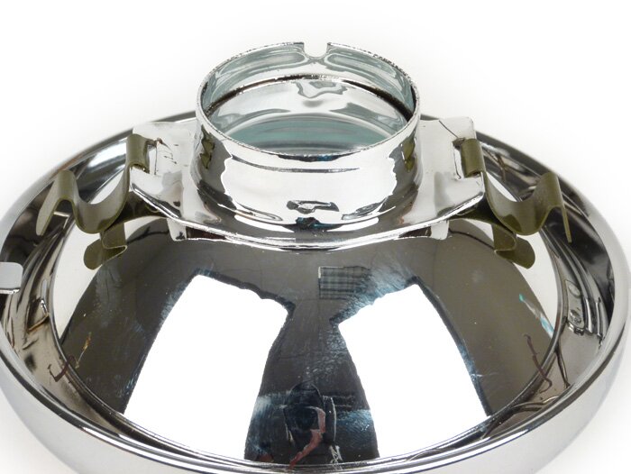 Koplamp -SIEM, Ø=105/115mm (glas/buiten)- Vespa Wideframe VM1, VM2, VN1, VN2