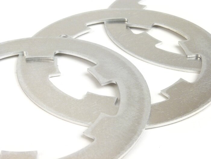 Clutch driven plate set -MRP aluminium- Vespa Smallframe- type PK XL2 - 3 x 1.5mm
