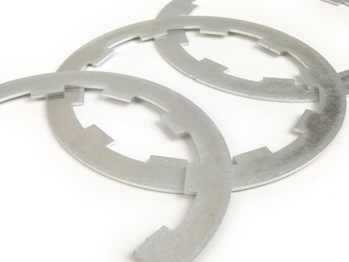 Kopplingsfriktionsskivsats -MRP aluminium- för LTH Liedolsheim-koppling, MMW Hartz 4.2 & 4 & 5-koppling - 3 x 1,5 mm
