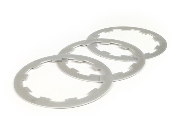 Kopplingsfriktionsskivsats -MRP aluminium- för LTH Liedolsheim-koppling, MMW Hartz 4.2 & 4 & 5-koppling - 3 x 1,5 mm