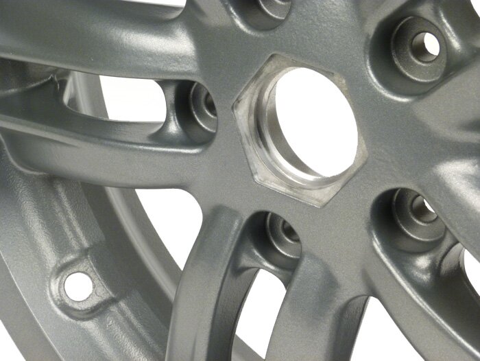 Wheel rim -PIAGGIO 3.00-13 inch - 10 spokes- Piaggio MP3 Yourban - silver