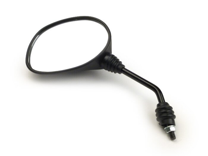 Spegel -OEM-kvalitet- Piaggio NRG (SAL1T), NRG MC2 (ZAPC04, ZAPC18), NRG MC3 (ZAPC21, ZAPC32), NRG Extreme (ZAPC21, ZAPC22), NTT (SAL1T), Storm (TEC1T), TPH (TEC1T, TEC2T, TE81T, ZAPC19, ZAPC29, ZAPM02) - vänster
