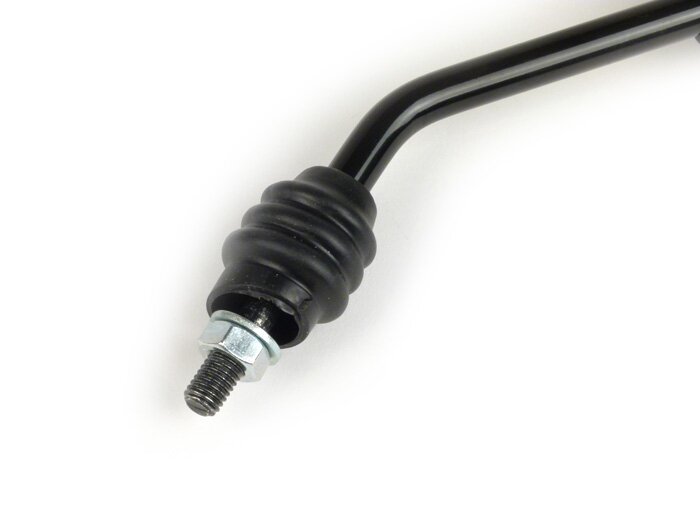 Spegel -OEM-kvalitet- Piaggio NRG (SAL1T), NRG MC2 (ZAPC04, ZAPC18), NRG MC3 (ZAPC21, ZAPC32), NRG Extreme (ZAPC21, ZAPC22), NTT (SAL1T), Storm (TEC1T), TPH (TEC1T, TEC2T, TE81T, ZAPC19, ZAPC29, ZAPM02) - vänster