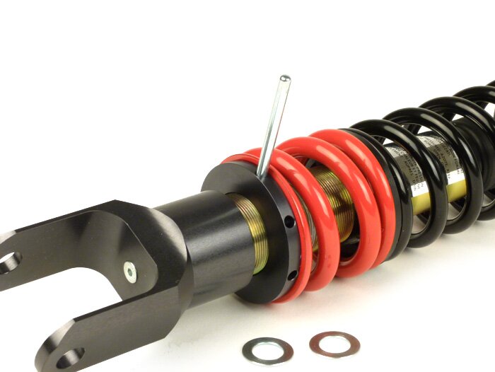 Shock absorber rear -BITUBO YXB, 285mm- Piaggio SKR, Quartz, Sfera 50, Sfera 80 cc, Typhoon 50-80 cc, Storm