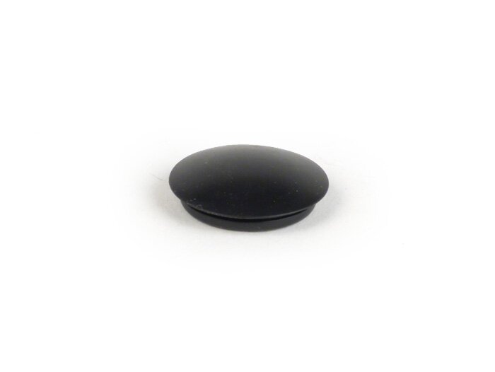 Blanking grommet -UNIVERSAL- black - Ø=20mm - used for mirror hole Vespa PX EFL (1984-) in handlebar top