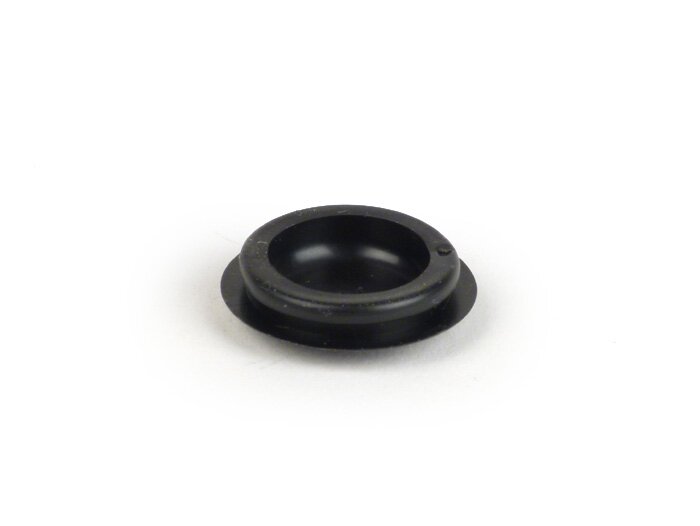 Blanking grommet -UNIVERSAL- black - Ø=20mm - used for mirror hole Vespa PX EFL (1984-) in handlebar top
