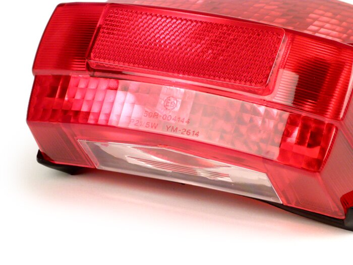 Tail light -MOTO NOSTRA- Vespa P-range (-1984) with E-mark - red