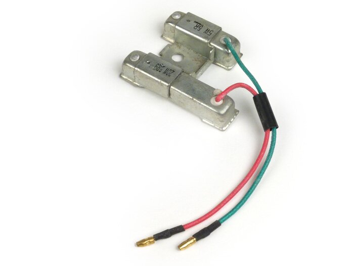 Resistenza in serie per sistema di illuminazione -101 OCTANE 20W + 5W- GY6 50cc 4 tempi (139QMA, 139QMB), GY6 125cc 4 tempi (152QMI), GY6 150cc 4 tempi (157QMJ), Kymco 50cc 4 tempi)