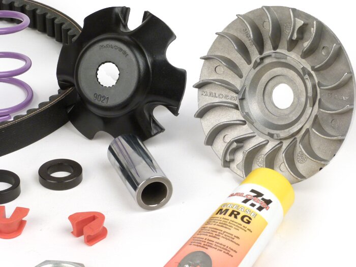 Kit Variomatic (kit overrange) -MALOSSI Overrange MHR in alluminio - Piaggio 50 cc (dal 1998, carter corto)