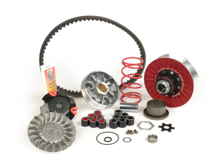 Kit variomatik (kit overrange) -MALOSSI Overrange MHR Aluminium - Minarelli 50 ccm (Tipe MA, MY, CW)