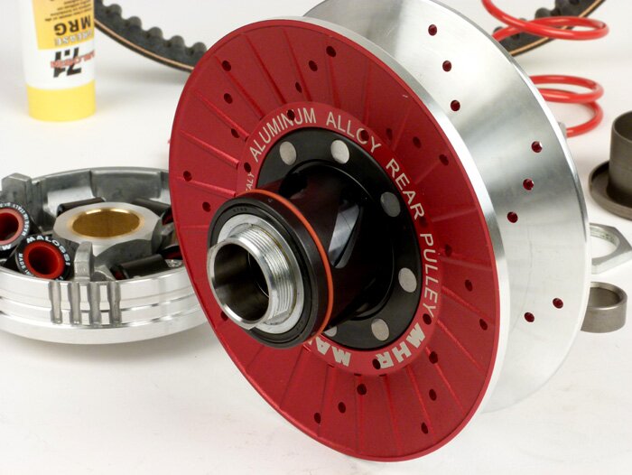 Kit variomatik (kit overrange) -MALOSSI Overrange MHR Aluminium - Minarelli 50 ccm (Tipe MA, MY, CW)