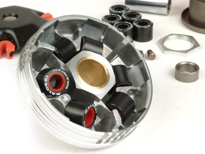Kit variomatik (kit overrange) -MALOSSI Overrange MHR Aluminium - Minarelli 50 ccm (Tipe MA, MY, CW)